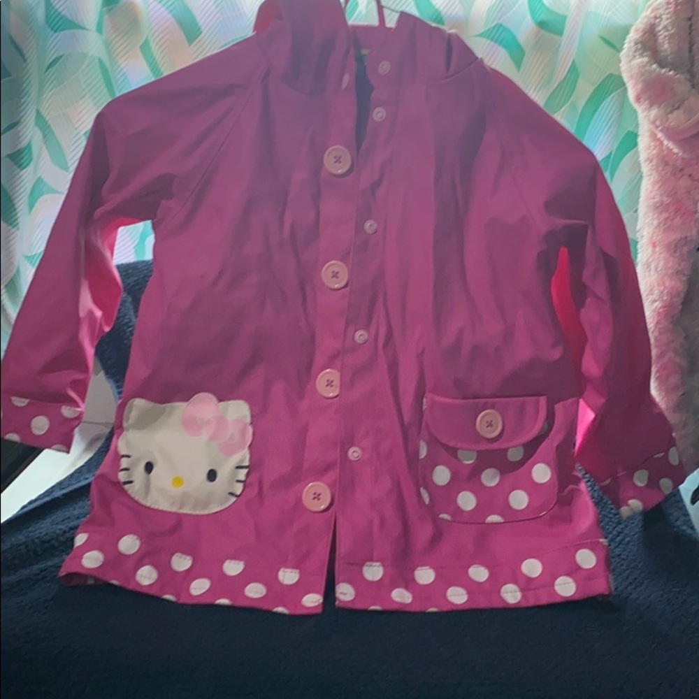 Western chief hello kitty rain coat